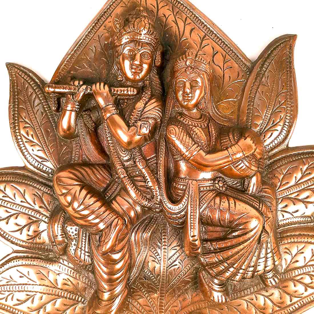 Wall Decor for Living Room | Home Wall Decor Leaf Design - 16 Inch - ApkaMart