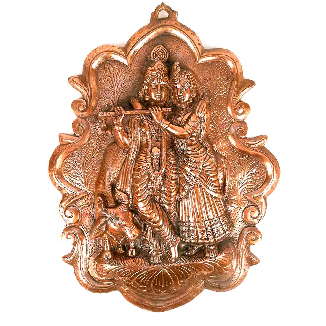 Living Room Decor | Radha Krishna Wall Hanging - 16 Inch - ApkaMart