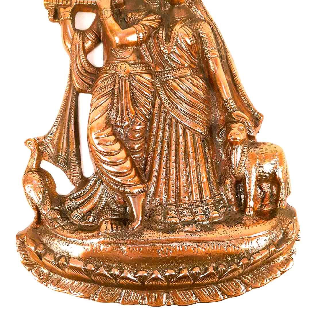 Radha Krishna Wall Art | Wall Decor for Living Room - 15 Inch - ApkaMart