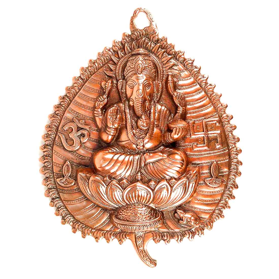 Siddhivinayaka Wall Hanging - Ganesha Wall Decor - for Pooja, Mandir & Gifts - ApkaMart