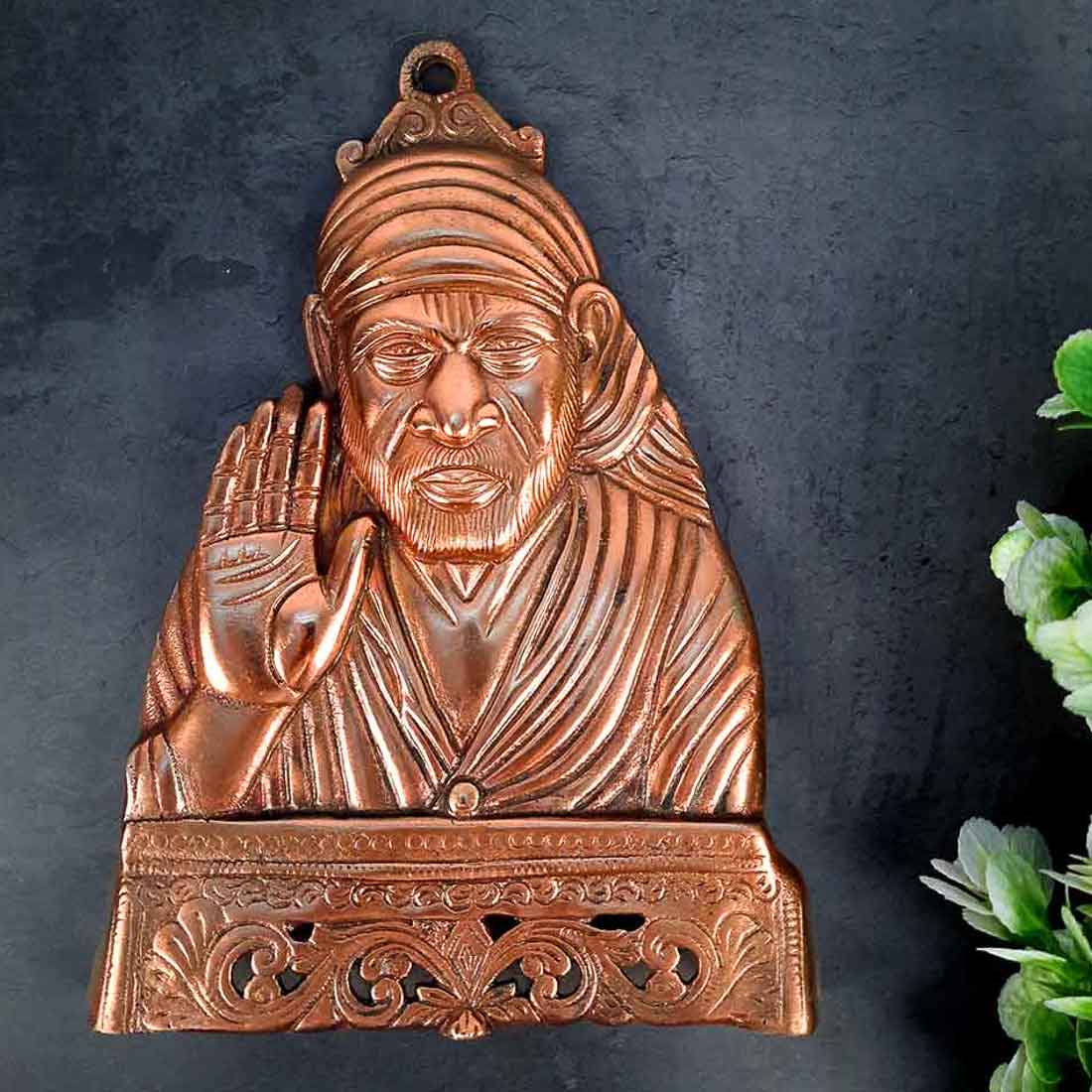 Wall Decor for Living Room | Sai Baba Wall Art - 10 Inch - ApkaMart