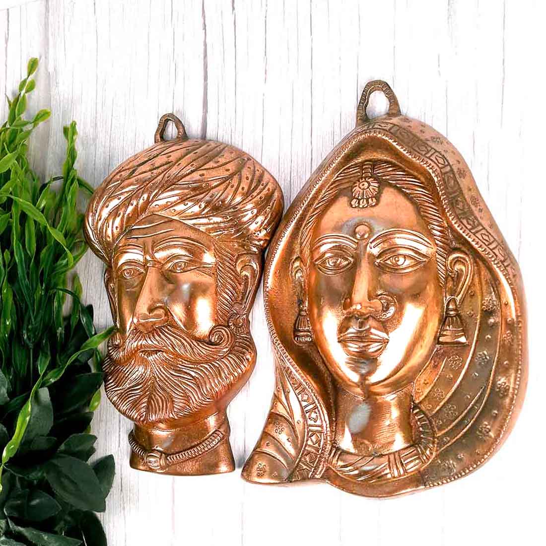 Metal Wall Decor - For Living Room Interior Decoration - 12 Inch - ApkaMart