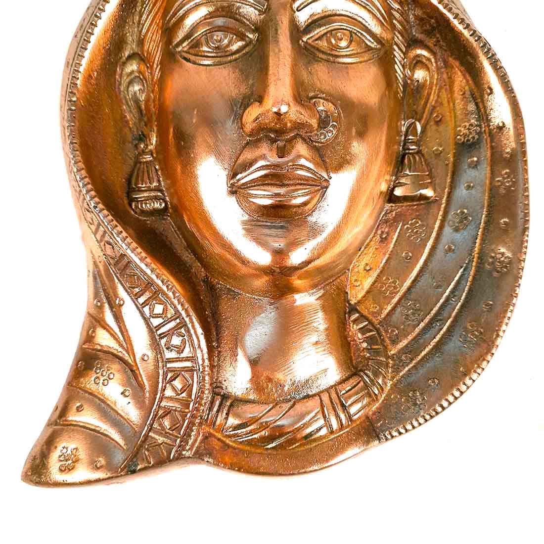 Metal Wall Decor - For Living Room Interior Decoration - 12 Inch - ApkaMart