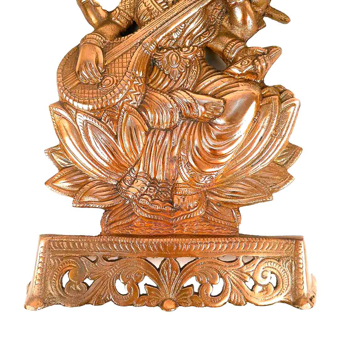 Goddess Saraswati Wall Hanging - For Pooja, Temple & Home Decor - 16 Inch - ApkaMart