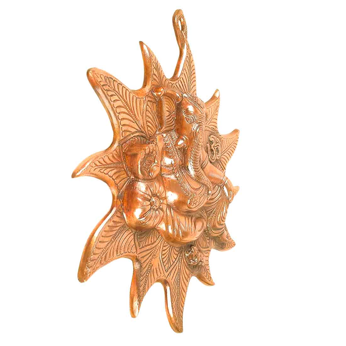 Ganesh ji Wall Hanging - Metal Wall Art -15 Inch - ApkaMart