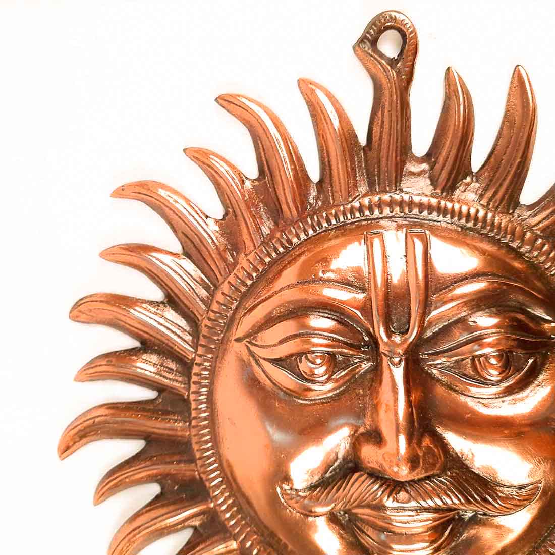 Sun Wall Hanging - Wall Decor for Pooja Room & Living Room - 13 Inch - ApkaMart