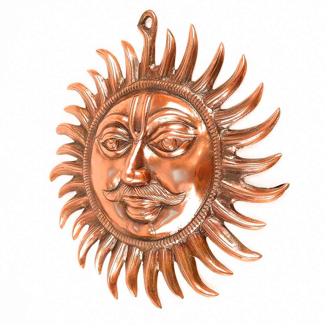 Sun Wall Hanging - Wall Decor for Pooja Room & Living Room - 13 Inch - ApkaMart