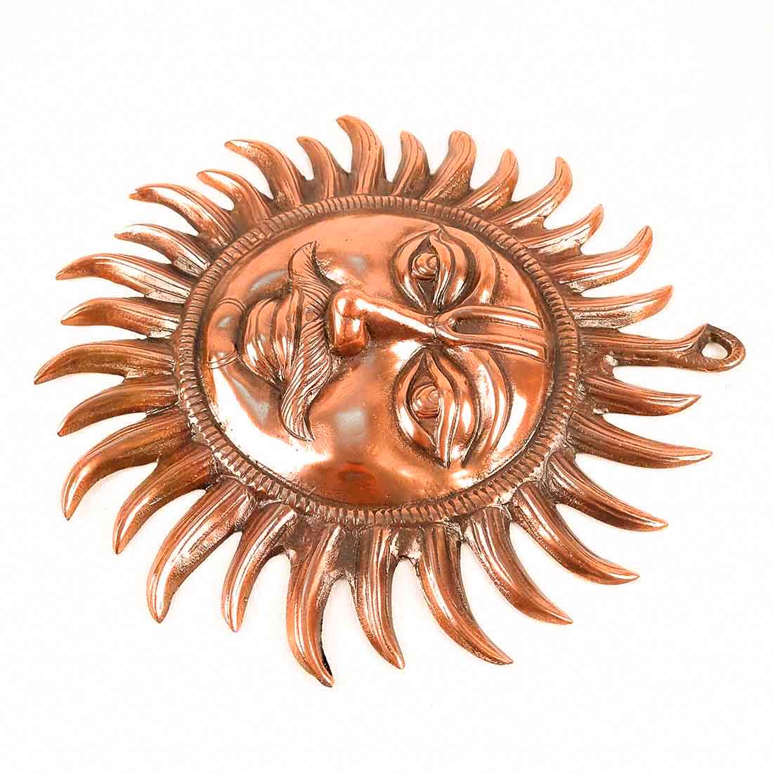 Sun Wall Hanging - Wall Decor for Pooja Room & Living Room - 13 Inch - ApkaMart