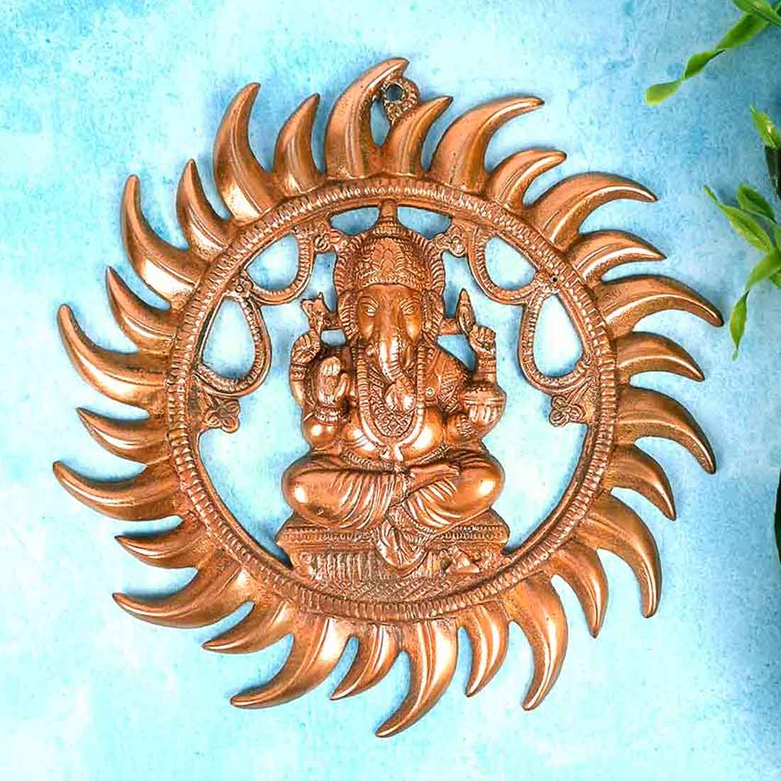 Ganesh Wall Decor | Wall Art for Living Room - 10 Inch - ApkaMart
