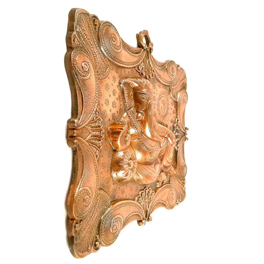 Ganesh Wall Hanging Statue | Ganesh Ji Wall Decor for Puja Room & Home Entrance |Temple Decor, Vastu, Diwali & House Warming Gift - 11 Inch