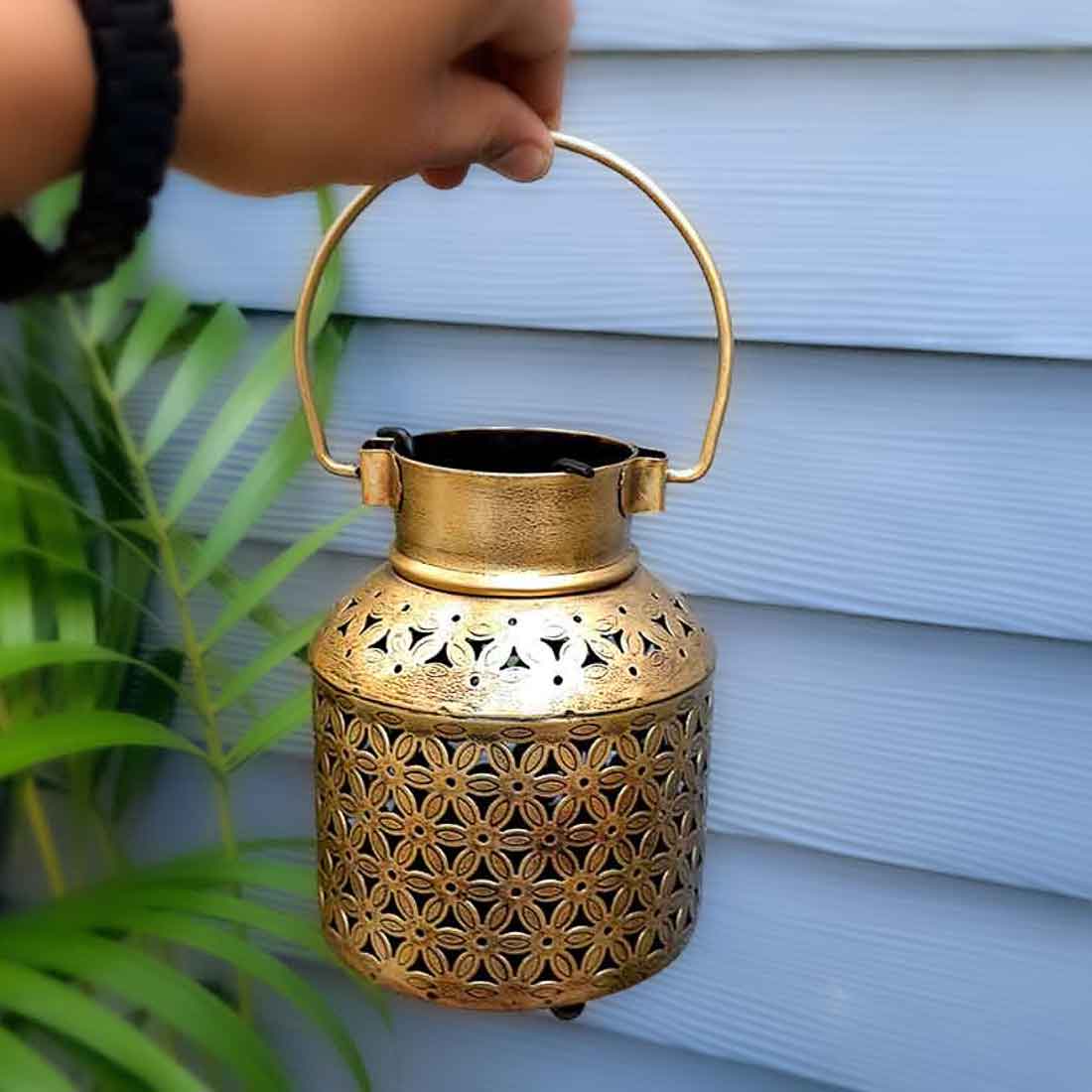 Handi Design Tea Light Holder - For Table & Wall Hanging - 9 inch - ApkaMart