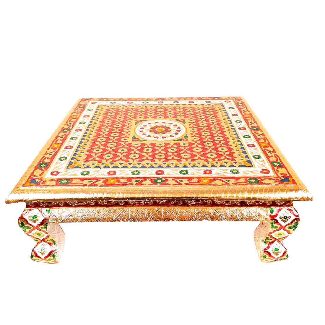 Chauki 18 Inch for Pooja Room Decoration - ApkaMart