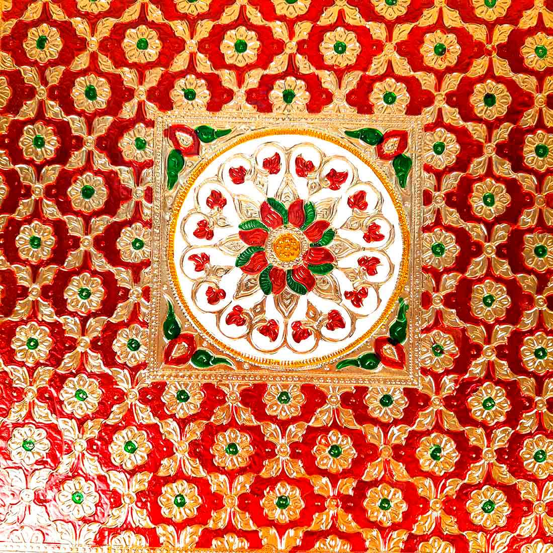 Chauki 18 Inch for Pooja Room Decoration - ApkaMart