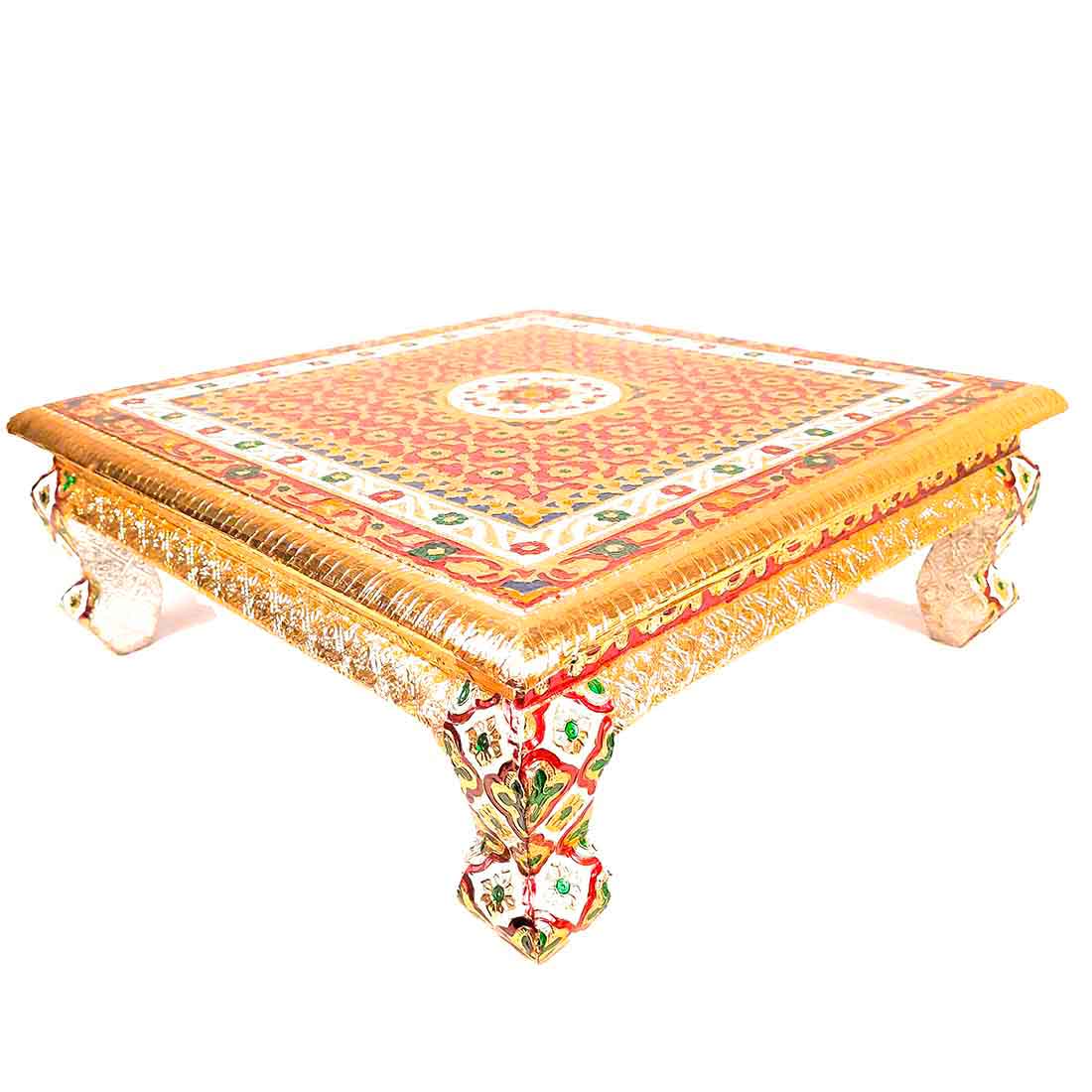 Chauki 18 Inch for Pooja Room Decoration - ApkaMart