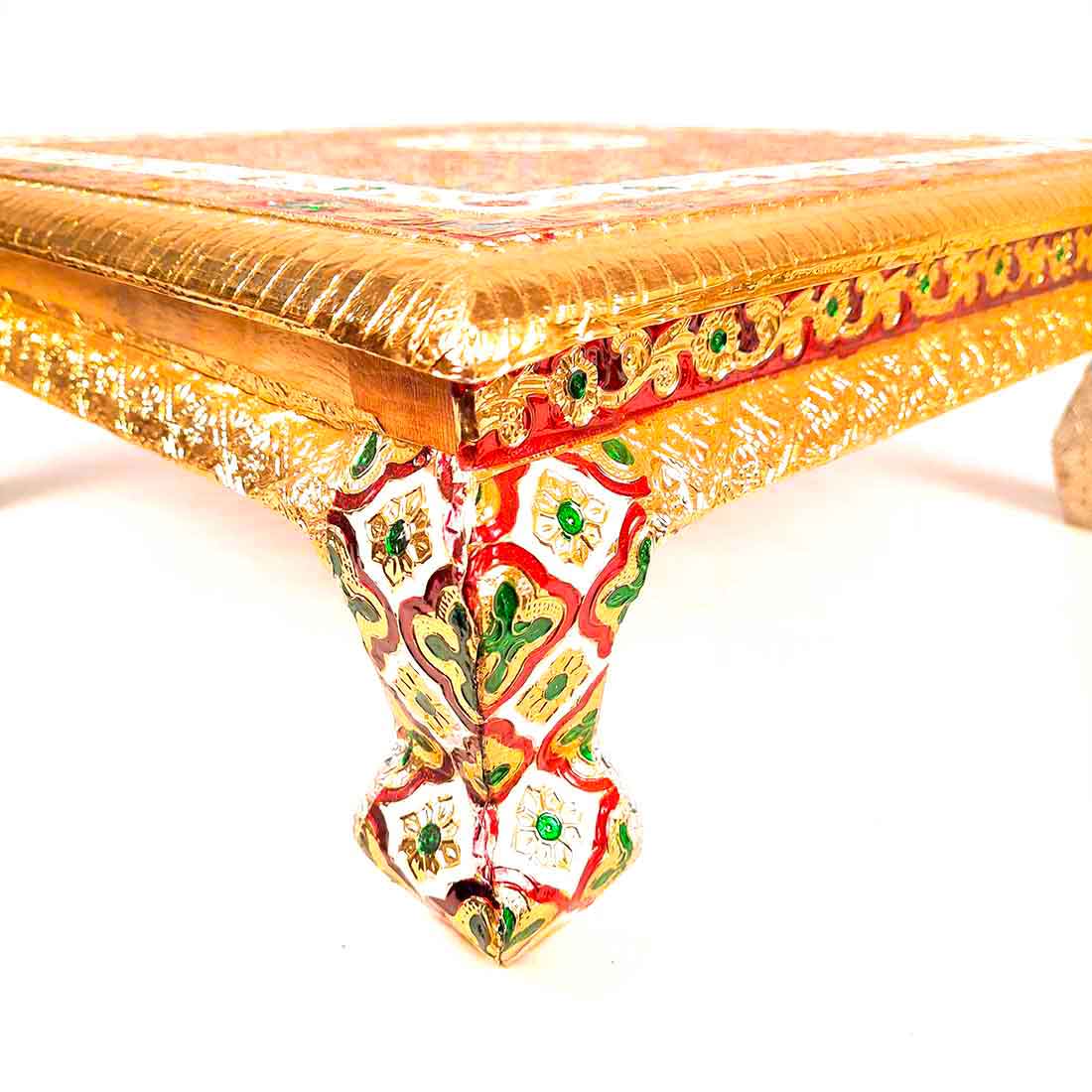 Chauki 18 Inch for Pooja Room Decoration - ApkaMart