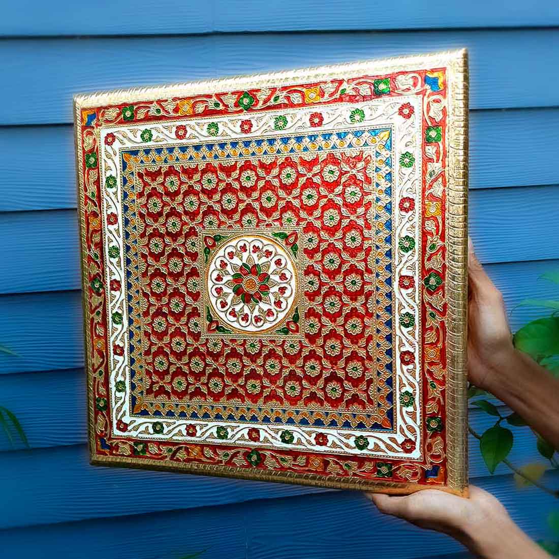 Chauki 18 Inch for Pooja Room Decoration - ApkaMart