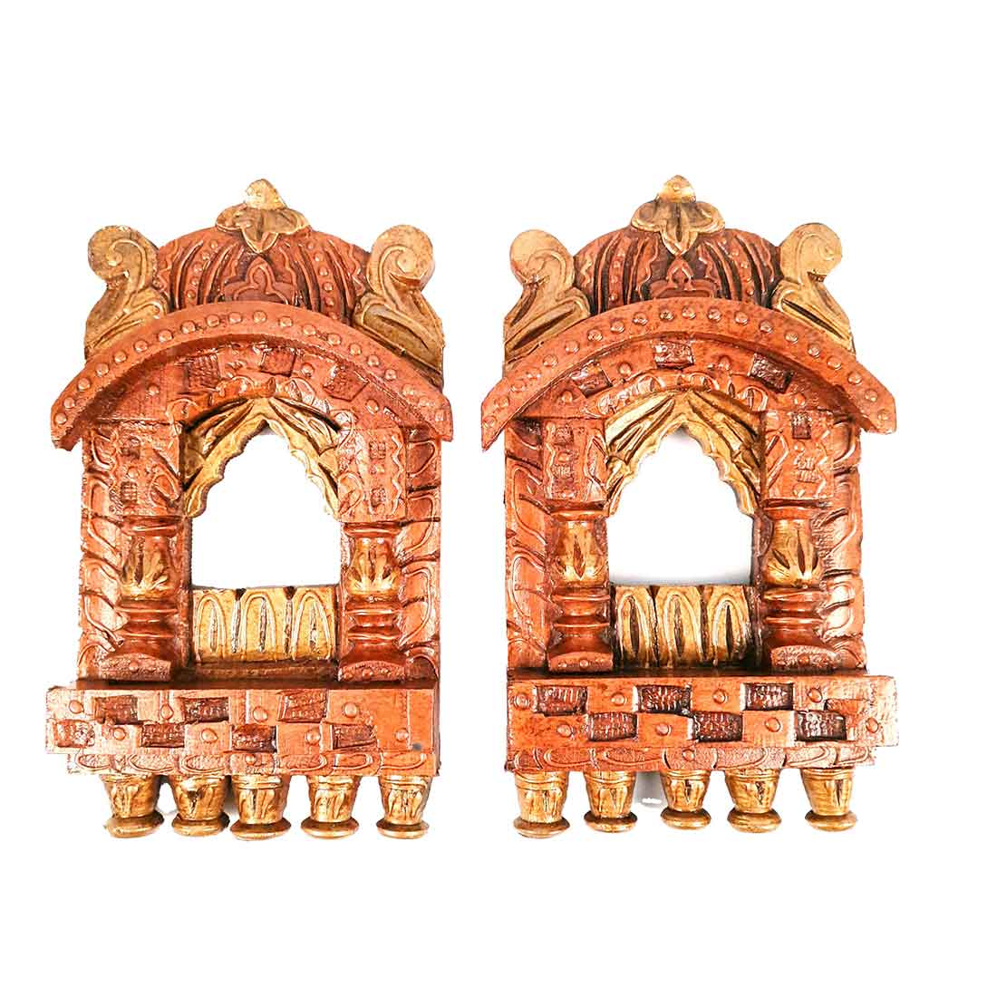 Wooden Jharokha- Apkamart #style_Pack of 2
