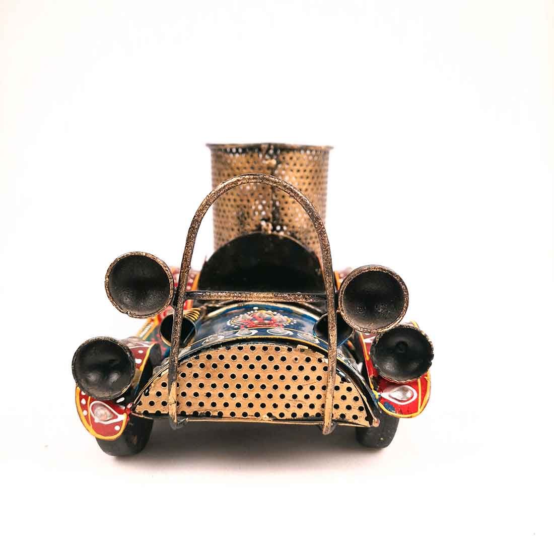 Desk Organiser - Car Design Pen Stand Handmade - for Gifts - 9 Inch