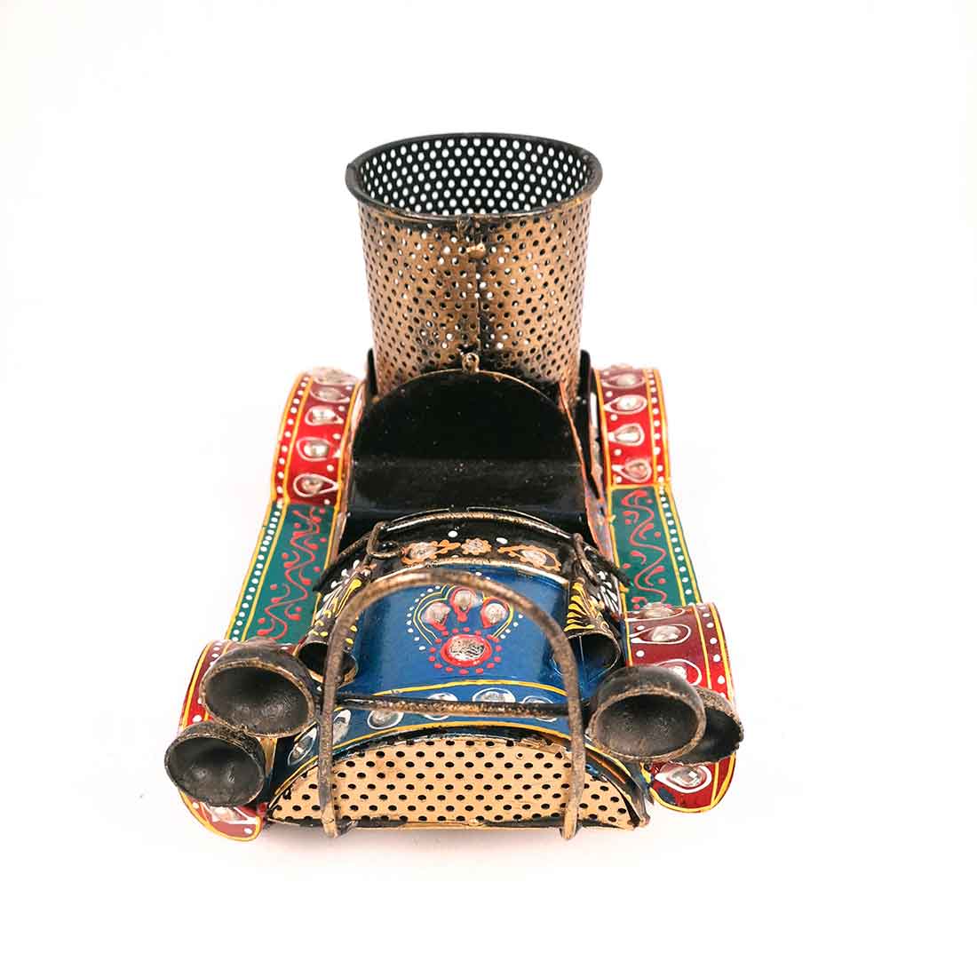 Desk Organiser - Car Design Pen Stand Handmade - for Gifts - 9 Inch