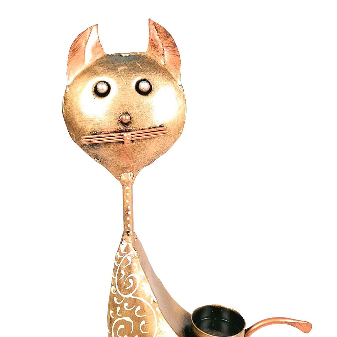 Decorative Tealight Candle Holders- Apkamart #Color_Golden