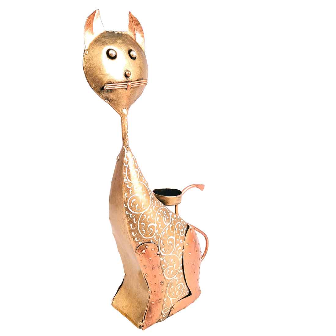 Decorative Tealight Candle Holders- Apkamart #Color_Golden