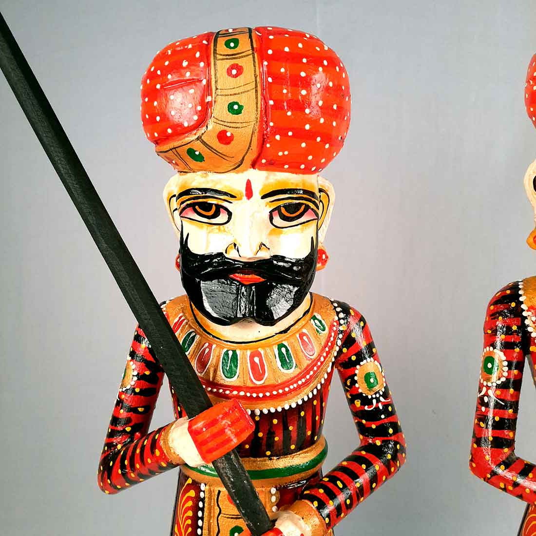 Darbaan Set Showpiece - Human Figurines - for Living Room & Home Decor - 24 Inch