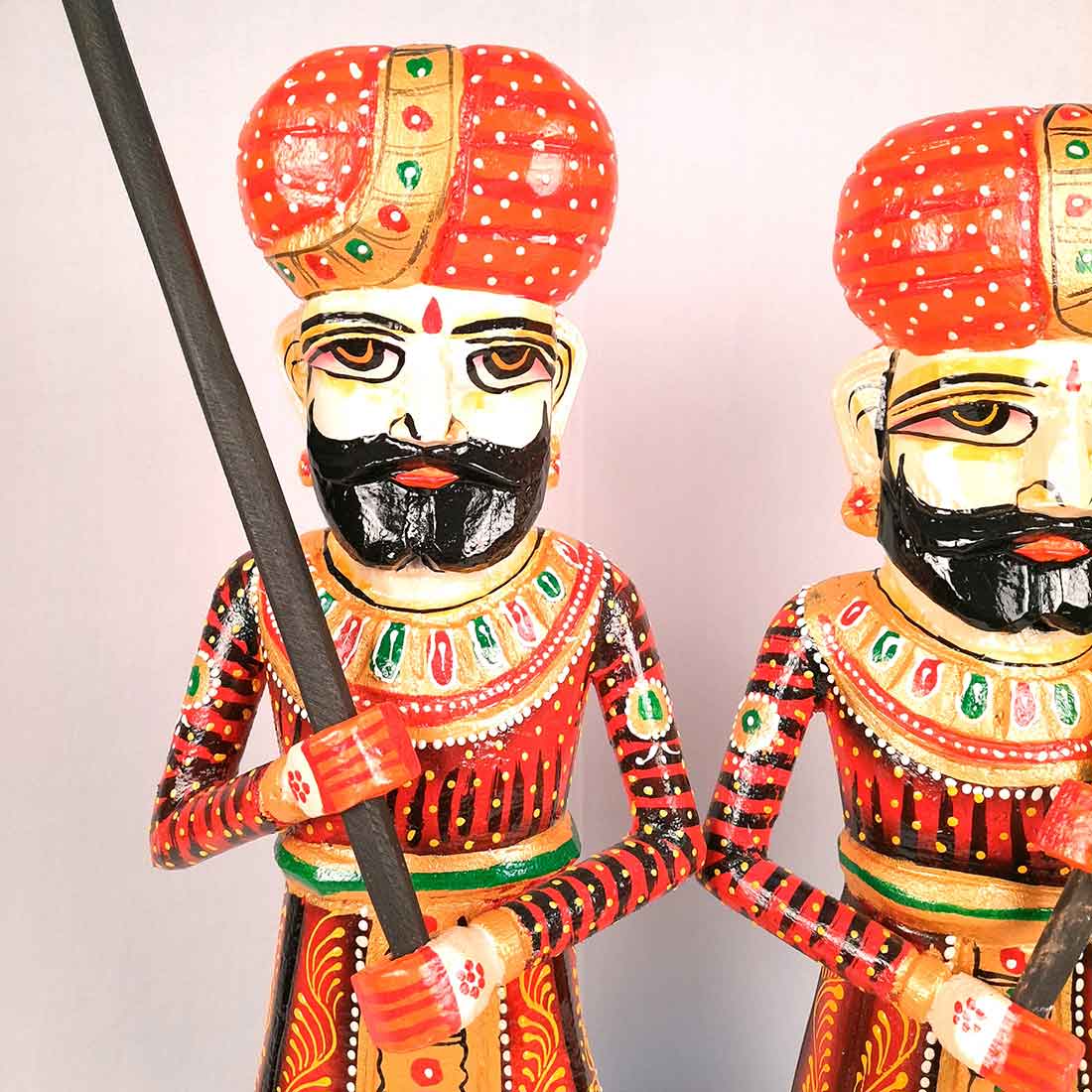 Darbaan Set Showpiece - Human Figurines - for Living Room & Home Decor - 24 Inch