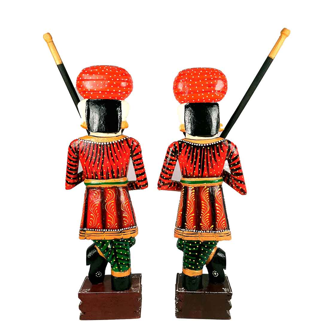 Darbaan Set Showpiece - Human Figurines - for Living Room & Home Decor - 24 Inch