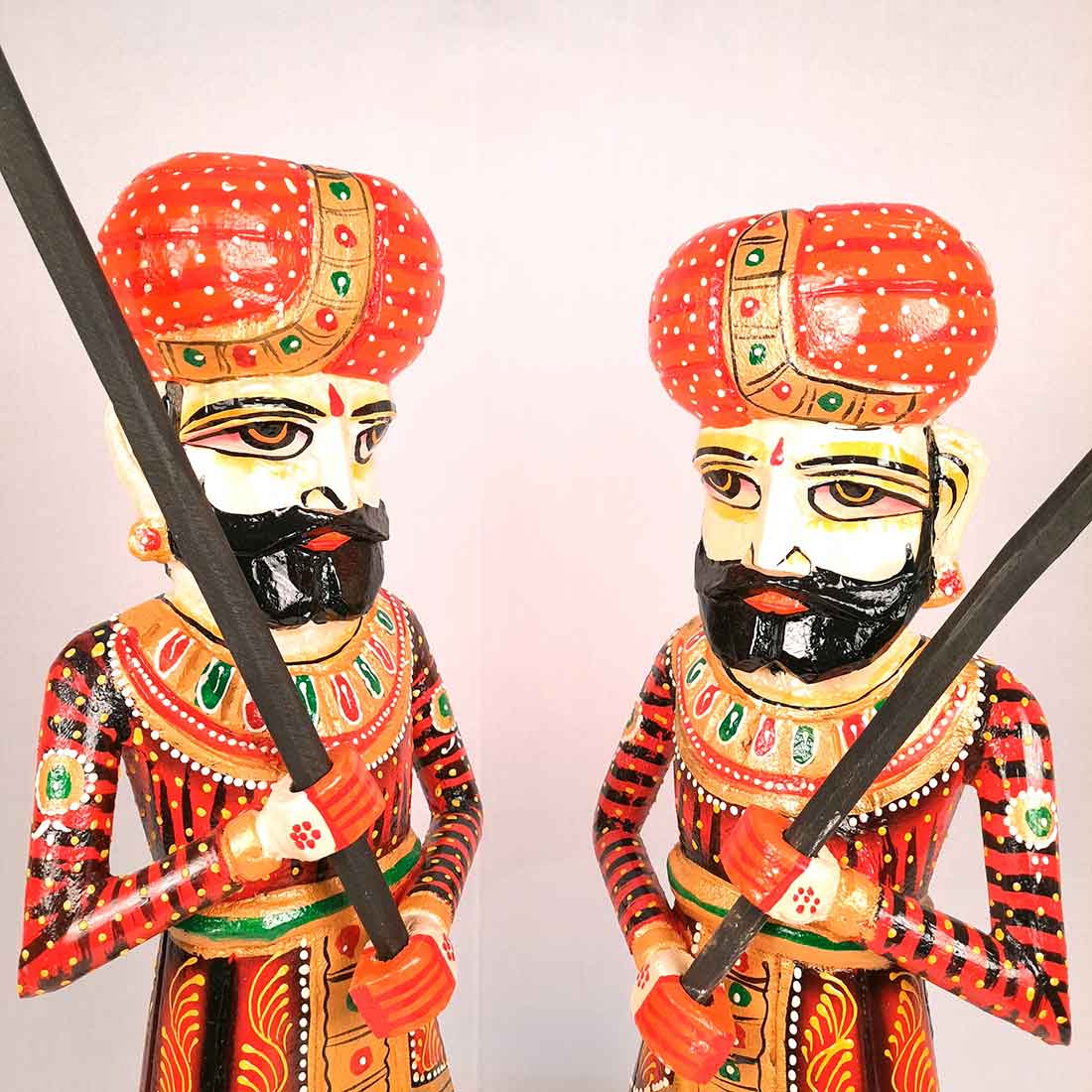 Darbaan Set Showpiece - Human Figurines - for Living Room & Home Decor - 24 Inch