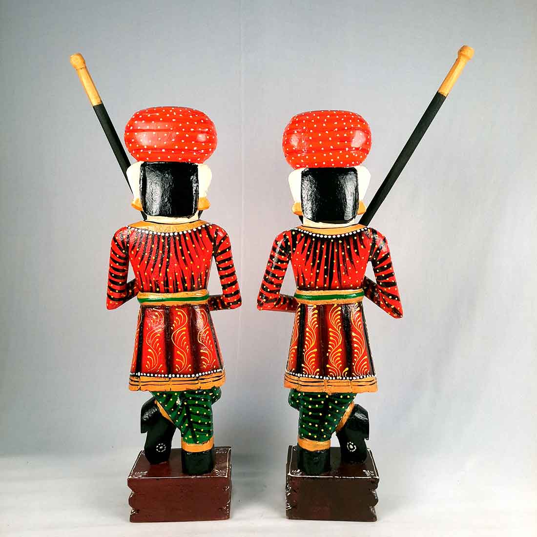 Darbaan Set Showpiece - Human Figurines - for Living Room & Home Decor - 24 Inch