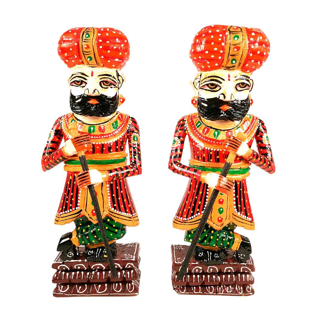 Darbaans Set - Human Figurine - Unique Showpiece for Living Room - 15 Inch