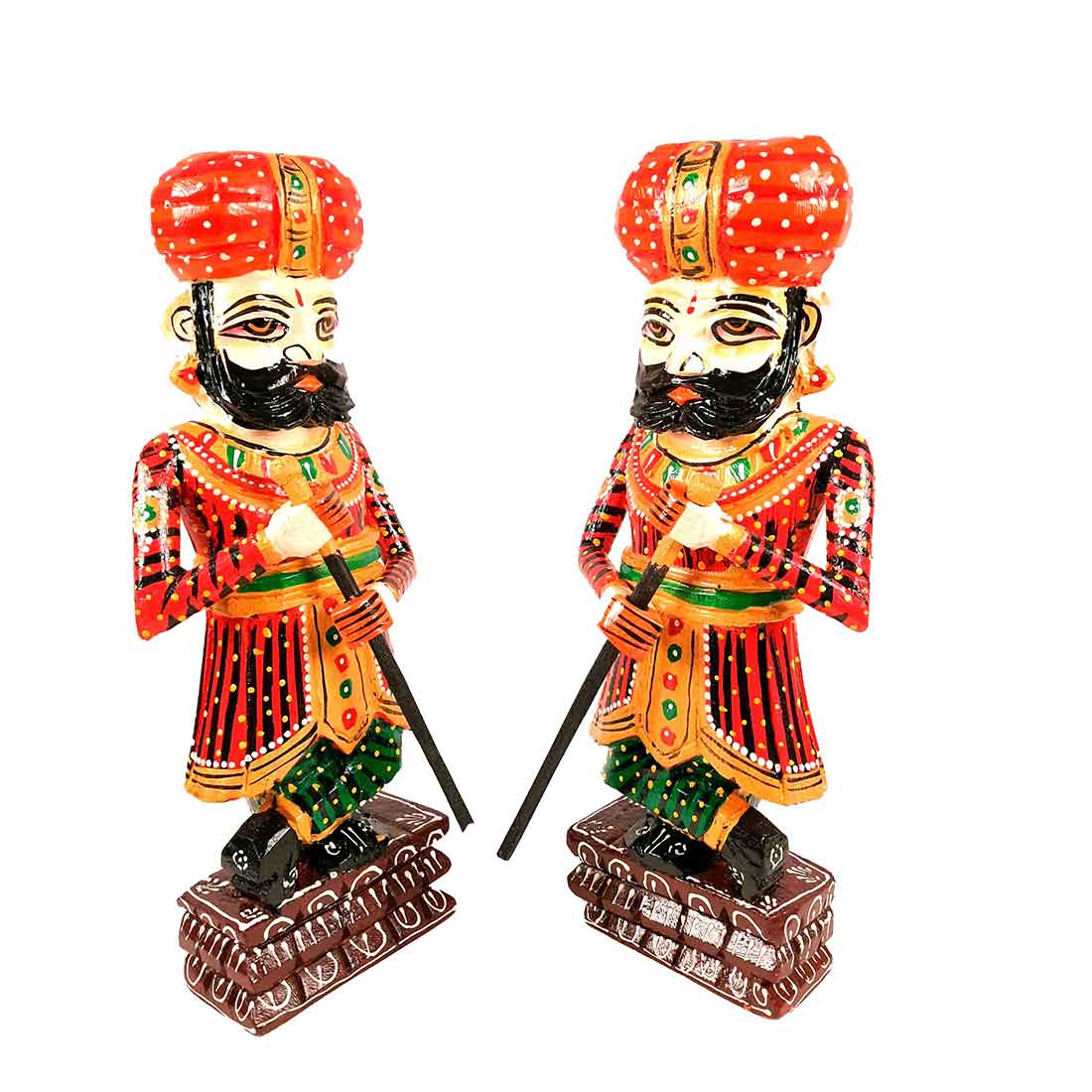 Darbaans Set - Human Figurine - Unique Showpiece for Living Room - 15 Inch