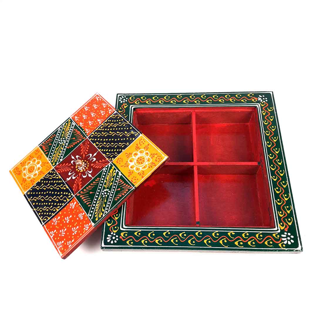 Dry Fruit Box | Multipurpose Box - for Chocolates, Mouth Freshener & Sweet - 10 Inch