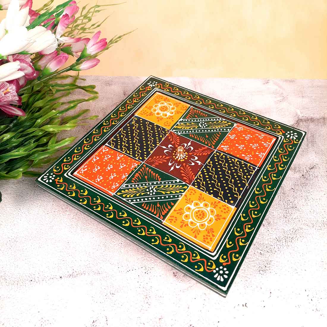 Dry Fruit Box | Multipurpose Box - for Chocolates, Mouth Freshener & Sweet - 10 Inch