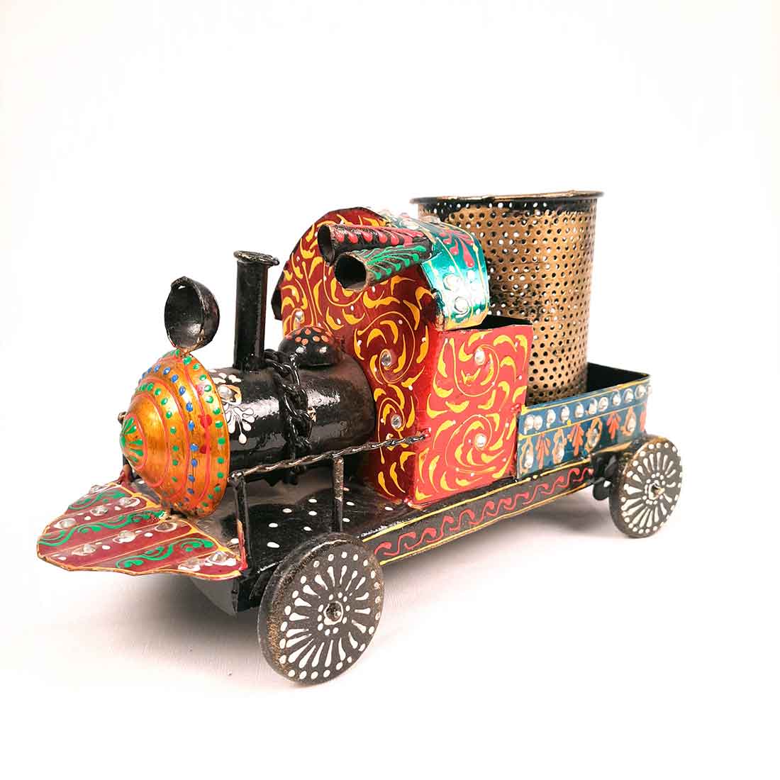 Engine Design Pen Holder- Apkamart #color_Red