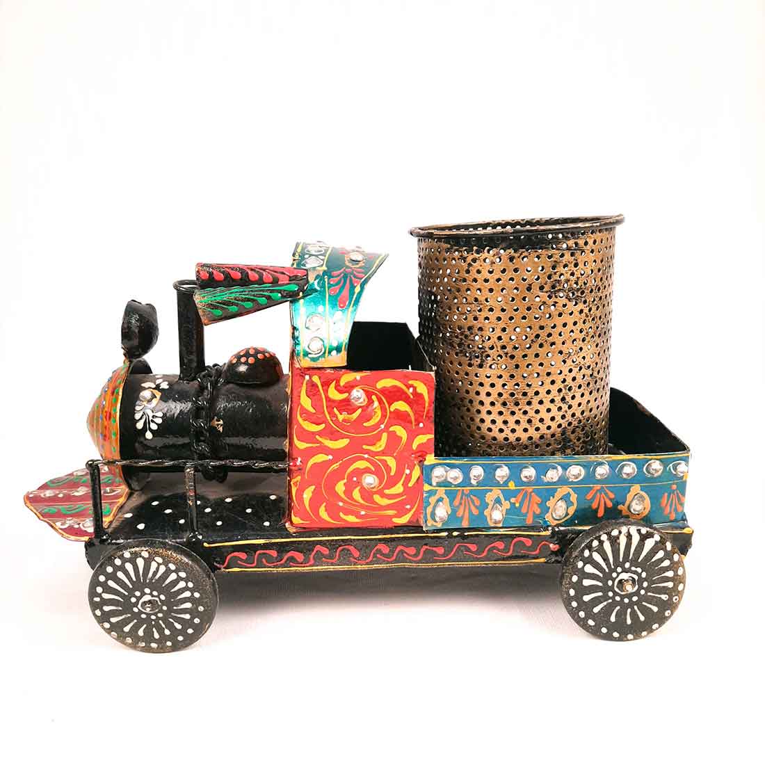 Engine Design Pen Holder- Apkamart #color_Red