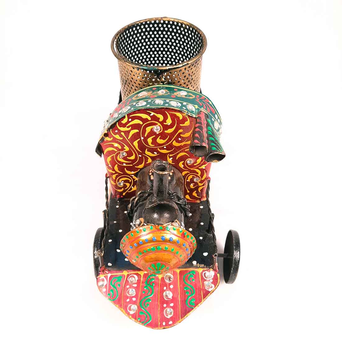 Engine Design Pen Holder- Apkamart #color_Red