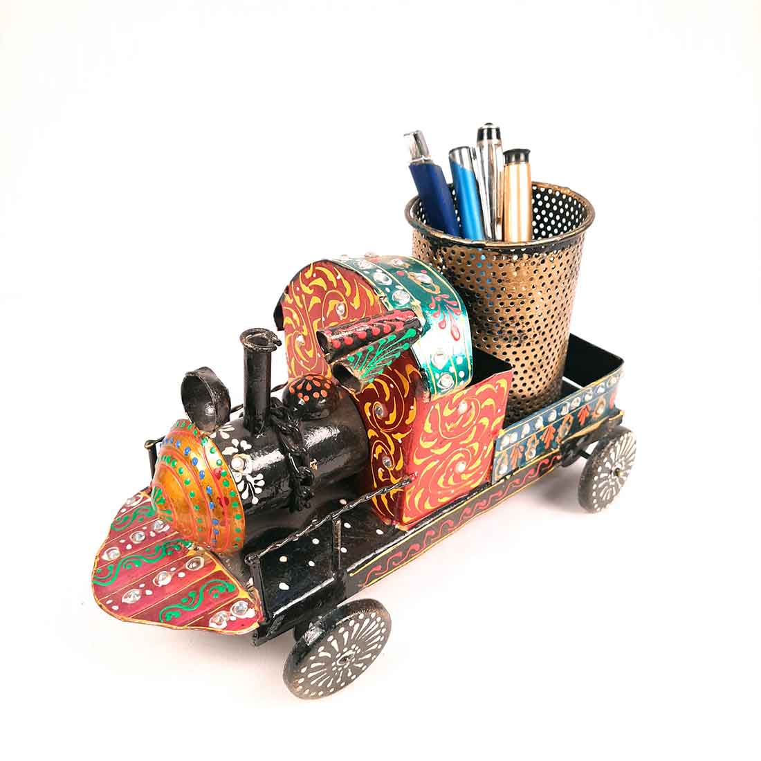 Engine Design Pen Holder- Apkamart #color_Red