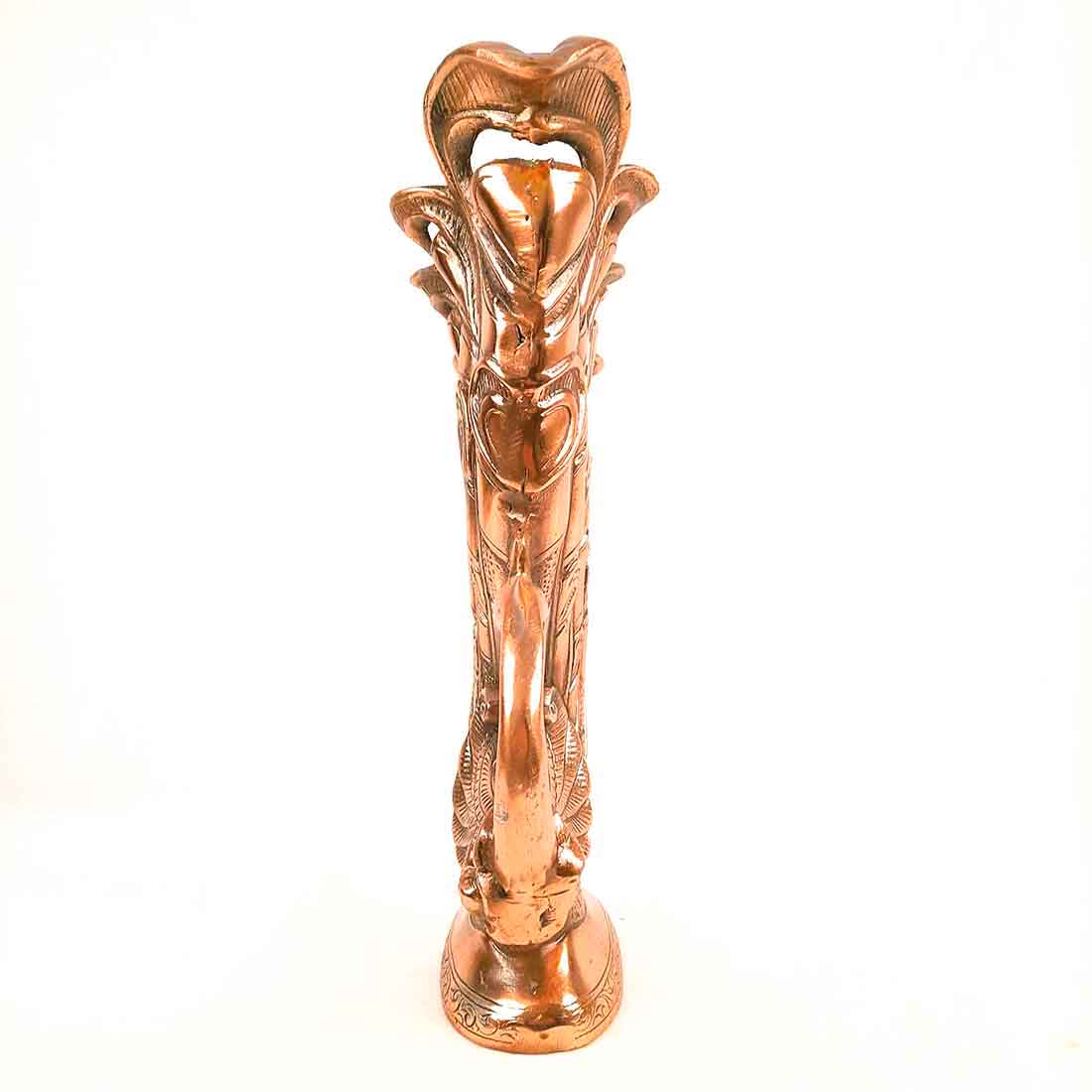 Vase | Flower Pot | Showpiece Cum Vase - Peacock Design - for Home Decoration, Living Room, Table, Shelf, Office , Interior Decor | Gifts for All Occasions - 16 Inch