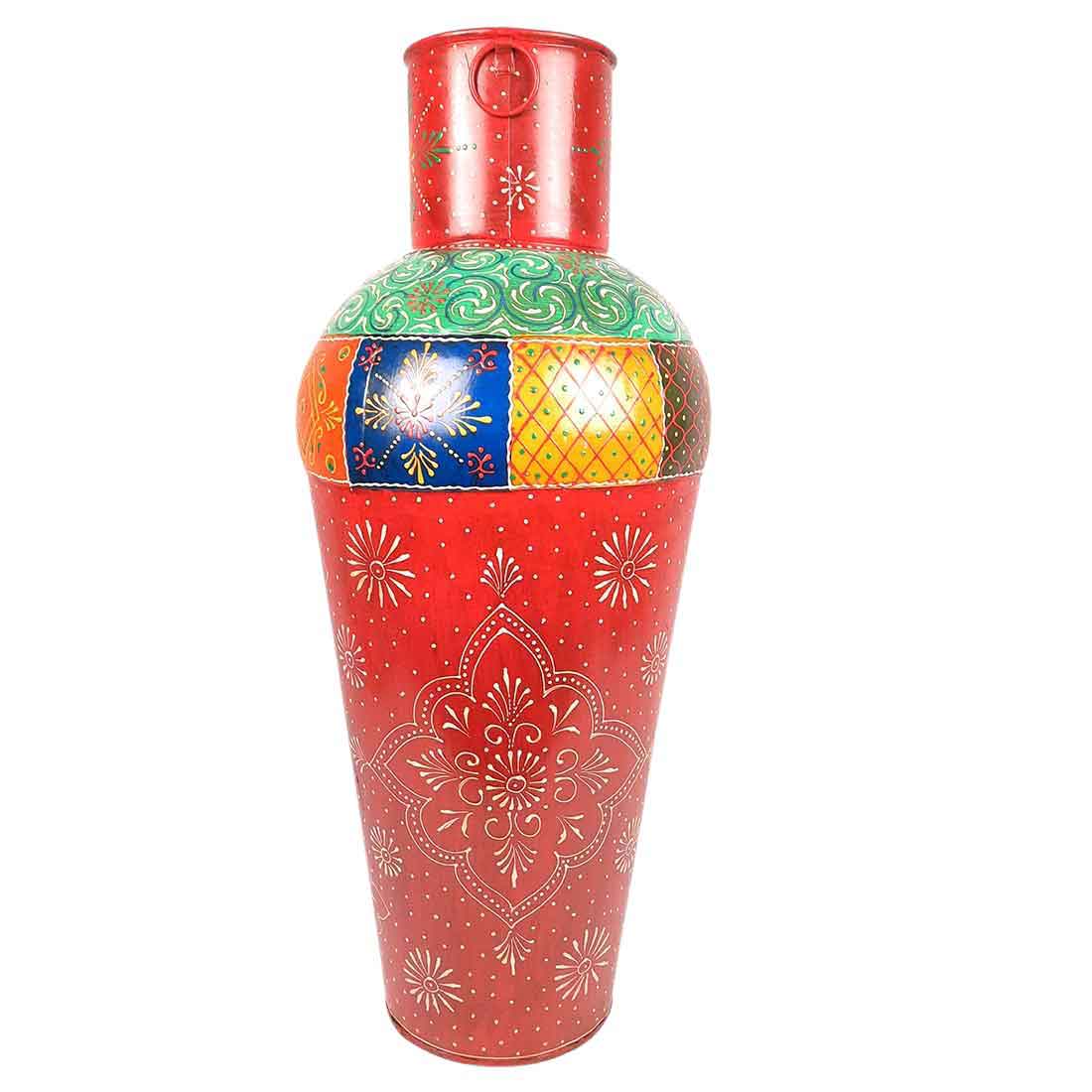 Vase | Corner Big Flower Vase for Living Room - 24 Inch