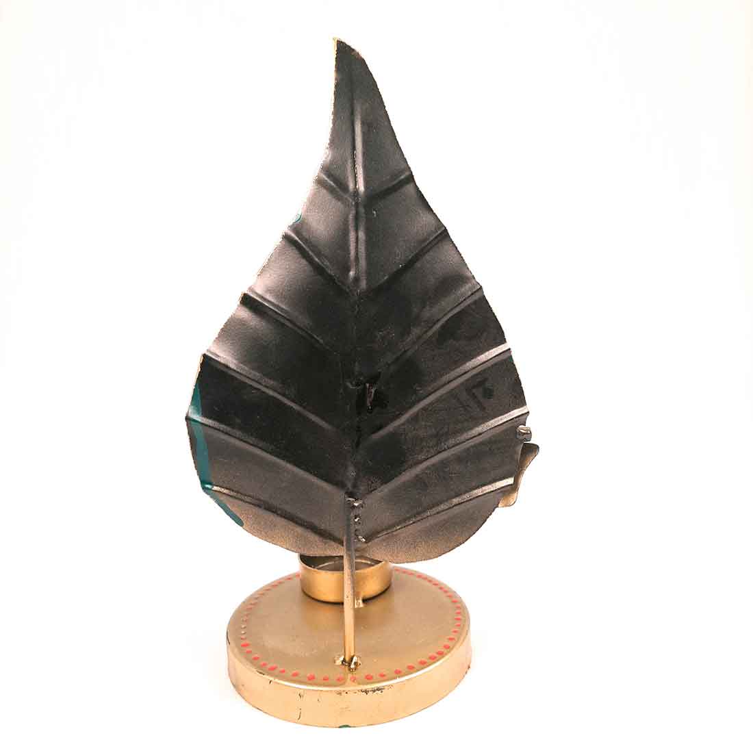 Tea Light Holder Antique | Candle Holders Stand With One Slots | Tea Light Candle Stands - Ganesha Design - For Home, Table, Living Room, Dining room, Bedroom Decor | For Festival Decoration & Gifts - 13 Inch