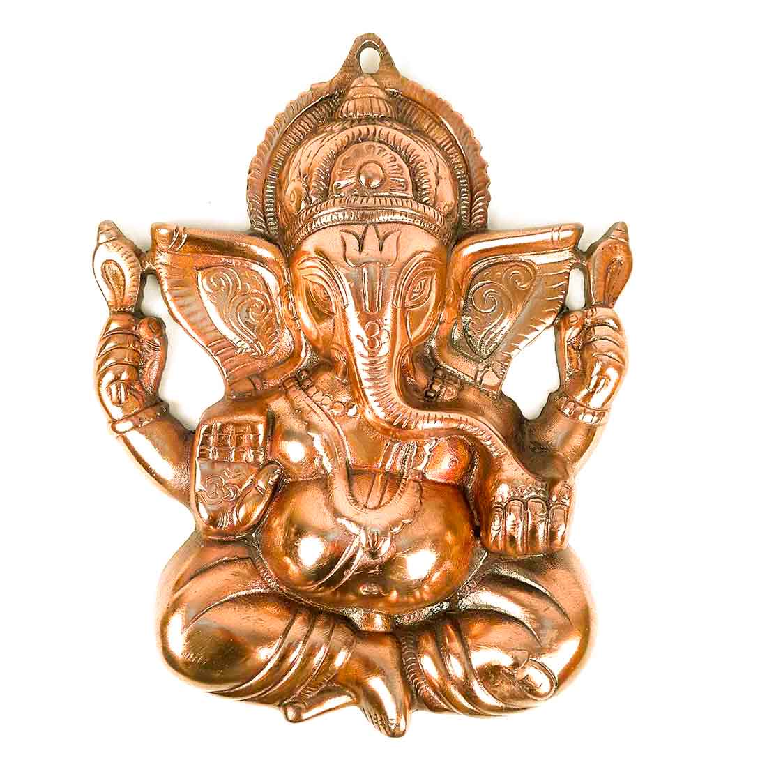 Ganesh Wall Hanging Murti | Shri Ganesha Wall Decor Statue - for Diwali & Housewarming Gift | Religious & Spiritual Wall Art - for Puja, Home, Entrance  & Living Room   - 12 Inch