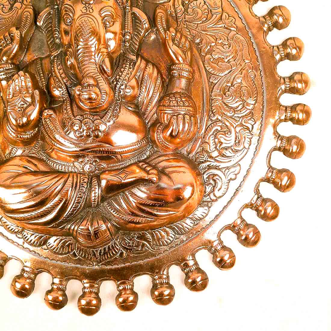 Ganesh Wall Hanging Statue | Lord Ganesha Wall Art - for Home, Puja, Living Room & Office | Antique Idol for Religious & Spiritual Decor  - 16 Inch