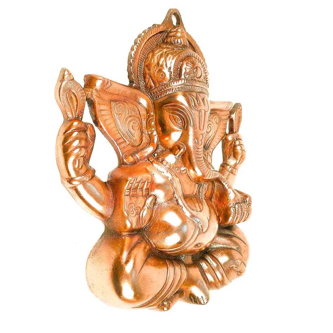 Ganesh Wall Hanging Murti | Shri Ganesha Wall Decor Statue - for Diwali & Housewarming Gift | Religious & Spiritual Wall Art - for Puja, Home, Entrance & Living Room - 12 Inch