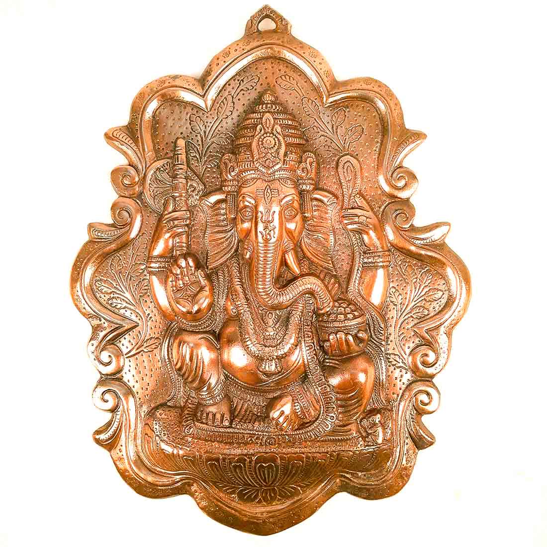 Ganesh Wall Hanging Statue | Ganesha Wall Idol for Puja, Home, Living Room Decor | Religious & Spiritual Wall Art | Diwali & Housewarming Gift - 16 Inch