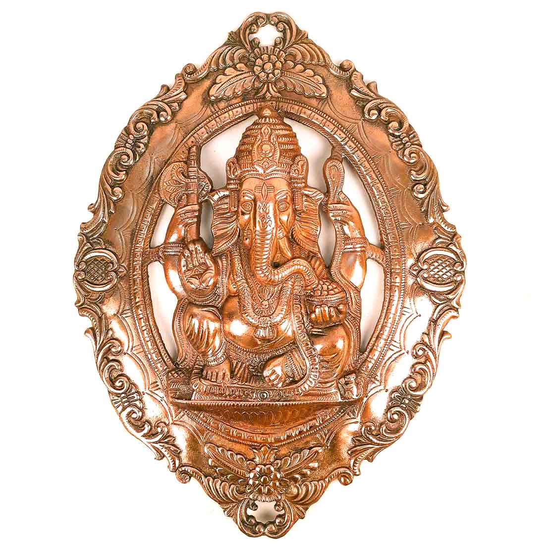 Ganesh Wall Hanging Idol Big | Lord Ganesha Statue Wall Art - For Puja, Home & Main Gate |Religoius & Spiritual Decor for Living Room - 20 Inch