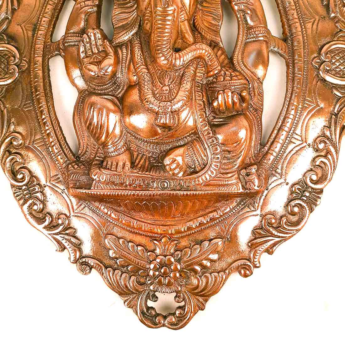 Ganesh Wall Hanging Idol Big | Lord Ganesha Statue Wall Art - For Puja, Home & Main Gate |Religoius & Spiritual Decor for Living Room - 20 Inch