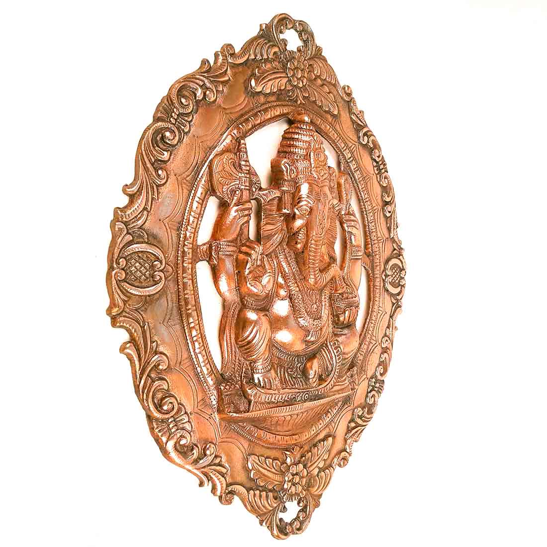 Ganesh Wall Hanging Idol Big | Lord Ganesha Statue Wall Art - For Puja, Home & Main Gate |Religoius & Spiritual Decor for Living Room - 20 Inch