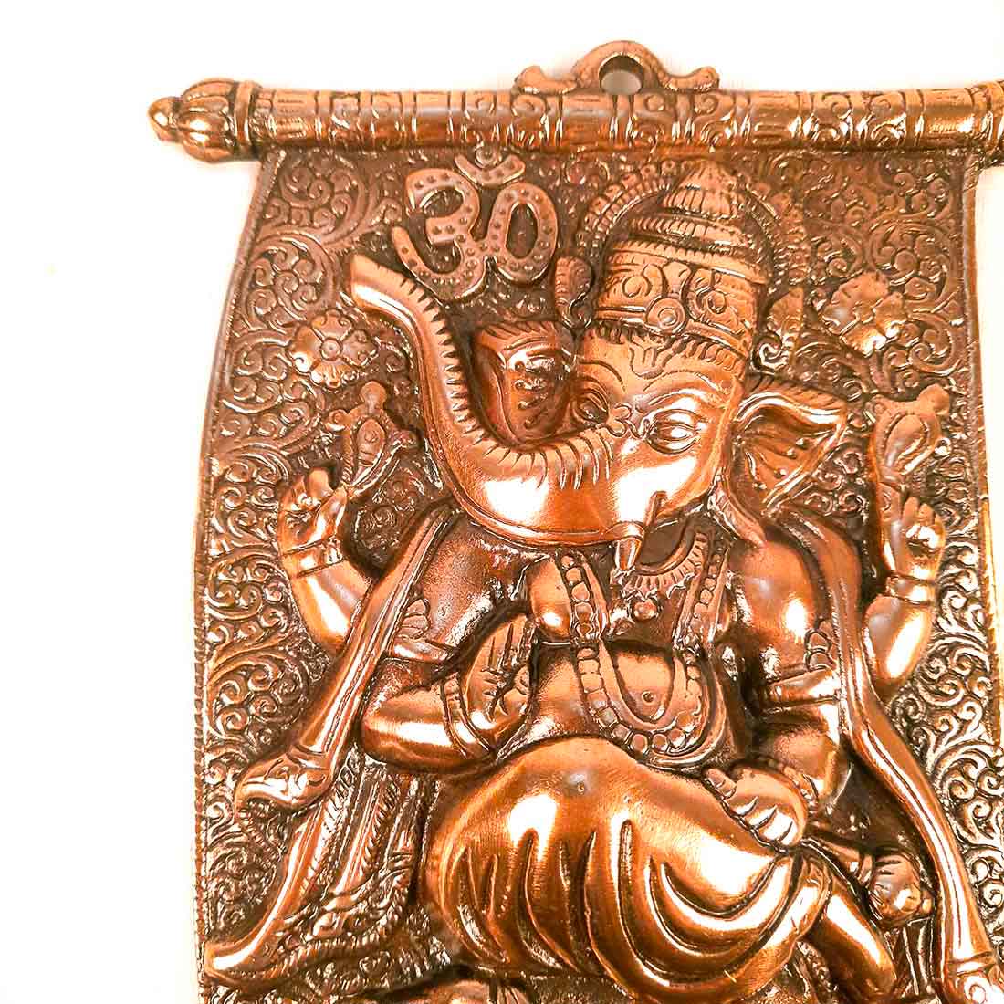 Ganesh Idol - Apkamart #color_Copper