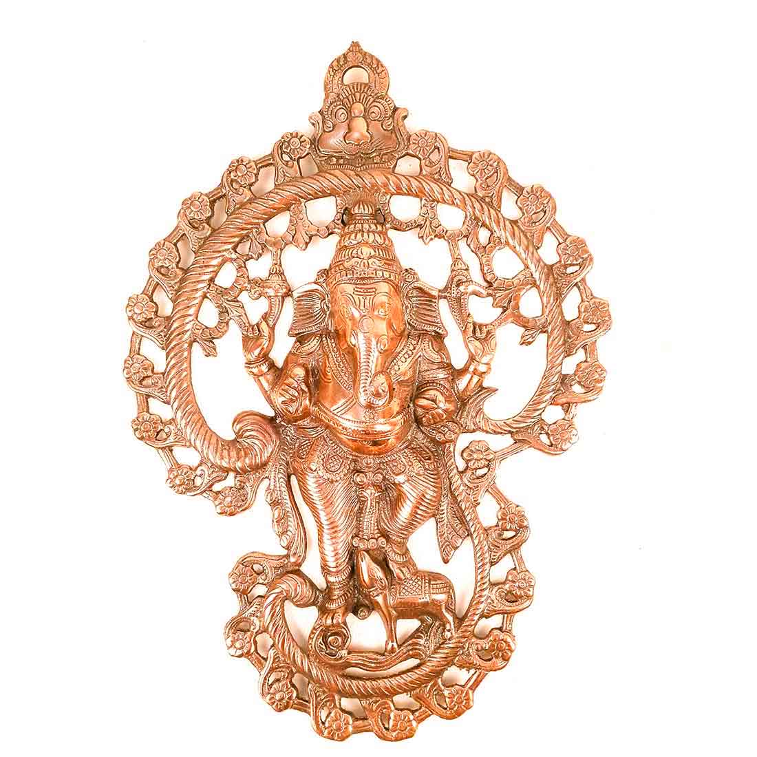 Ganesh Wall Hanging Idol Big | Lord Ganesha Statue Wall Art - For Puja, Home & Main Gate |Religoius & Spiritual Decor for Living Room- 17 Inch